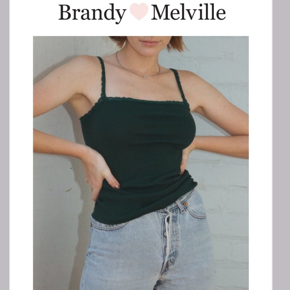 Brandy Melville square neck tank